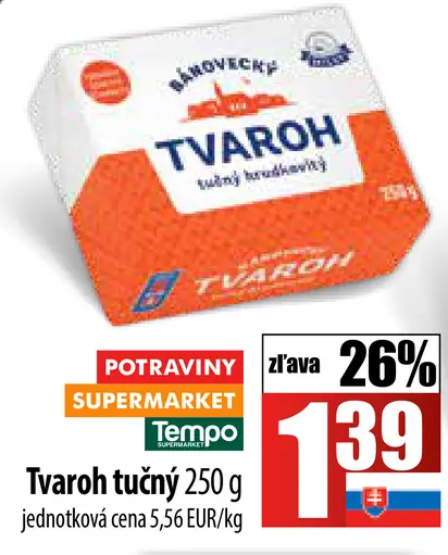 Liptovský Tvaroh tvaroh jemný