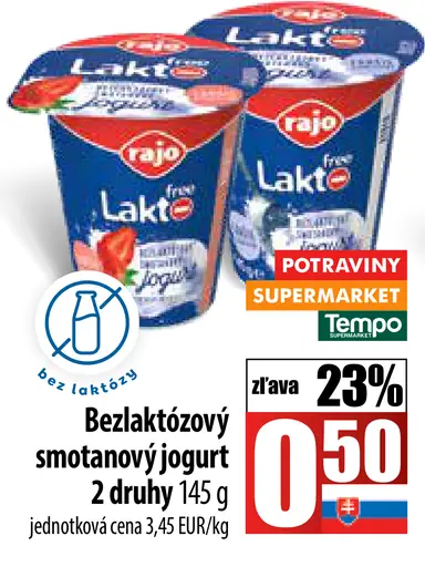 Rajo Mňam Smotanový jogurt nugát