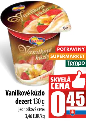 Vanilkové kúzlo dezert