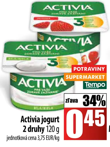 Danone Activia jogurt
