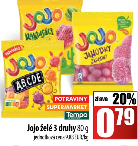 Jojo želé
