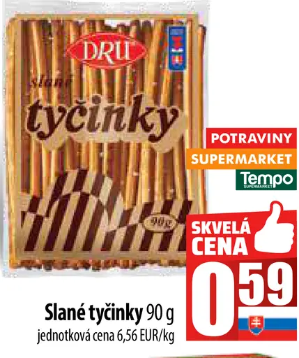 DRU tyčinky slané