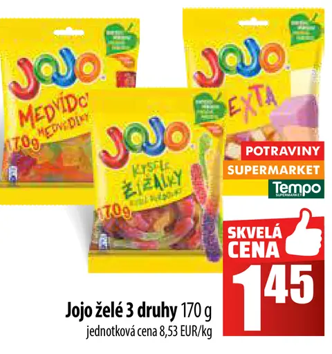 Jojo Medvídci Toffee/Extra Mix