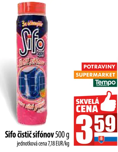 Sifo čistič sifónov