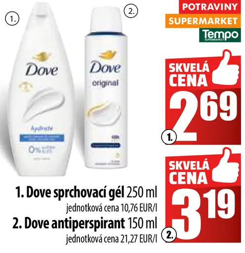 Dove Sprchovací gél
