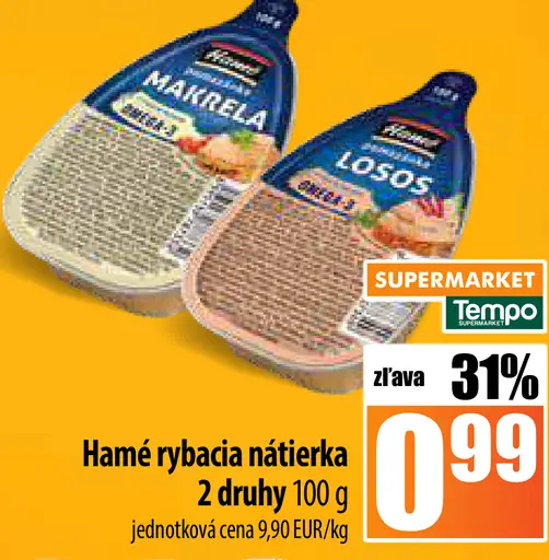 Hamé rybacia nátierka