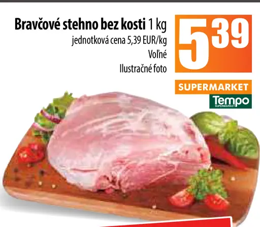 Bravčové stehno bez kosti