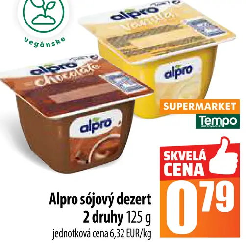 ALPRO Sójový dezert