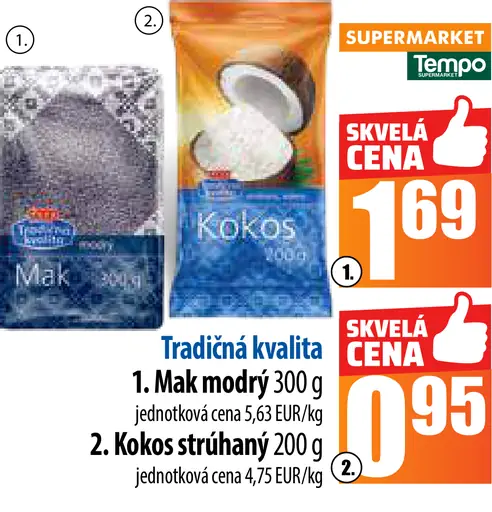 Tradičná kvalita Mak modrý