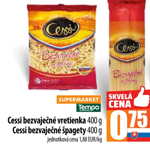 Cess bezvaječné vretienka