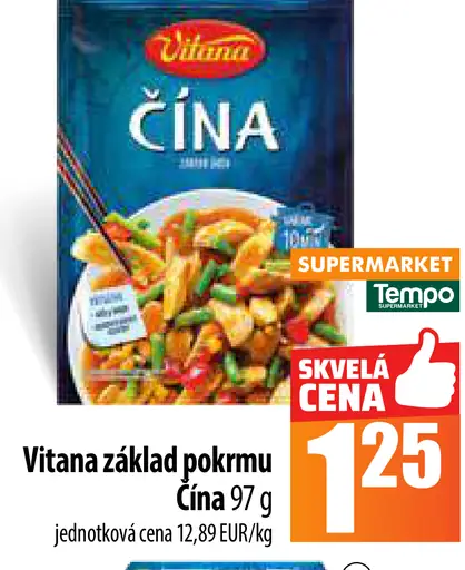 Vitana Čína základ pokrmu