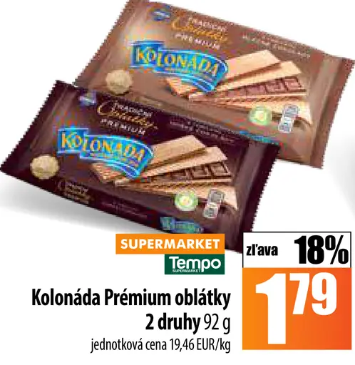 Kolonáda Premium oblátky