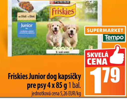Friskies Junior kapsičky pre psy