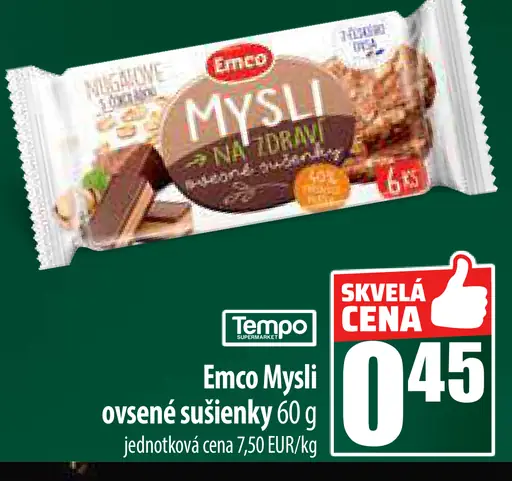 Emco Mysli ovsené sušienky