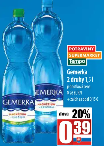 Gemerka ochutená 2 druhy