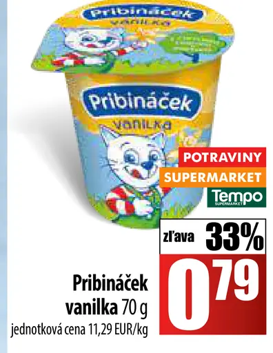 Pribináček Vanilka