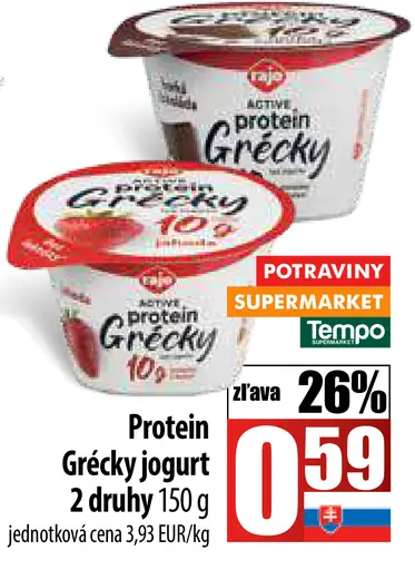 Rajo Grécky proteínový jogurt