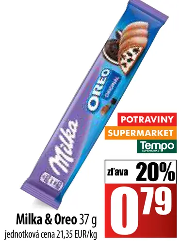 Milka & Oreo tyčinka