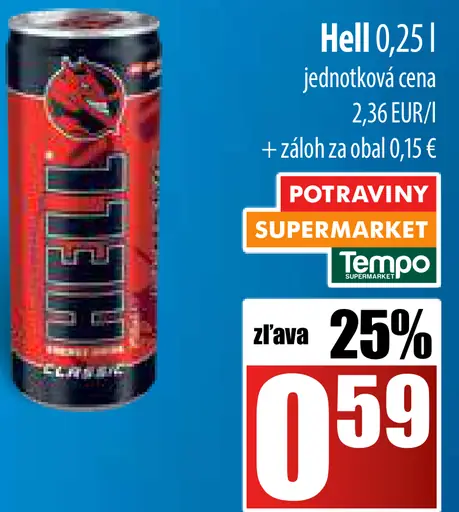 Hell plechovka