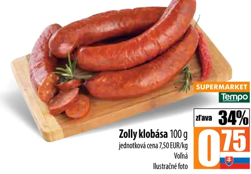 Zolly klobása