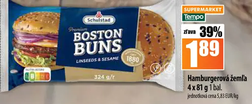 Schulstad Premium Boston Buns