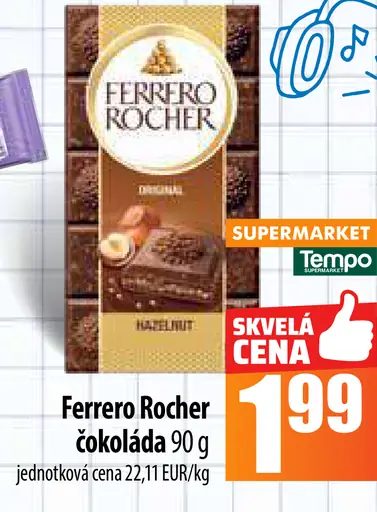 Ferrero Rocher Čokoláda