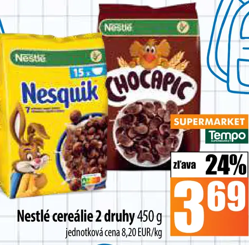 Nestlé cereálie