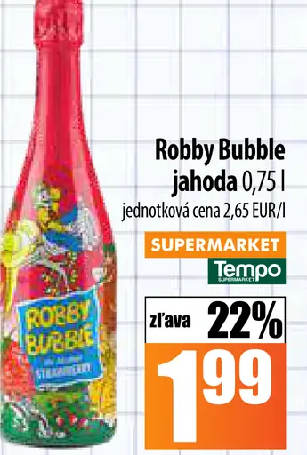 Robby Bubble jahoda