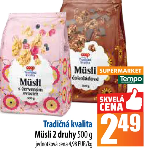 Tradičná kvalita Müsli