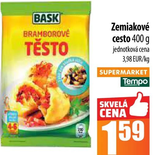 Bask Zemiakové cesto