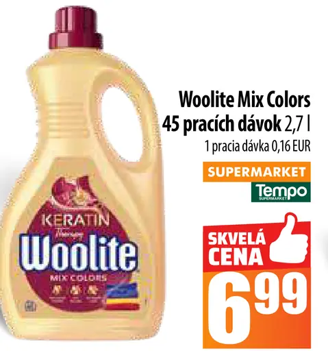 Woolite prášok