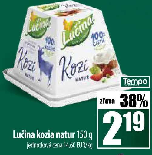 Lučina kozia natur