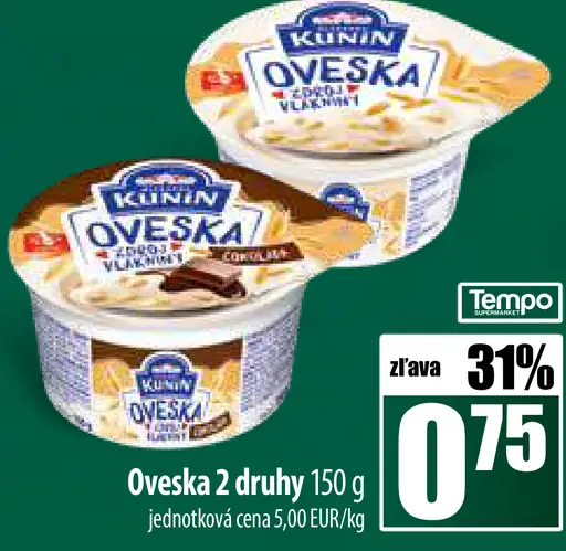 Künin Oveska 2 druhy