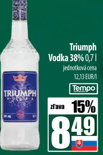 Triumph Vodka 38%
