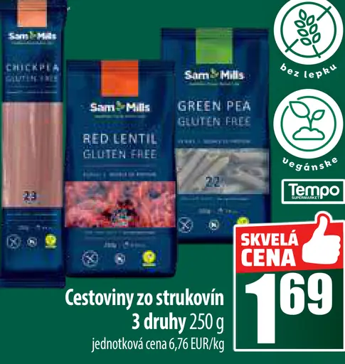 Sam's Mills Cestoviny zo strukovín