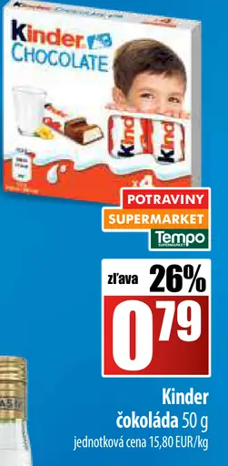 Kinder čokoláda