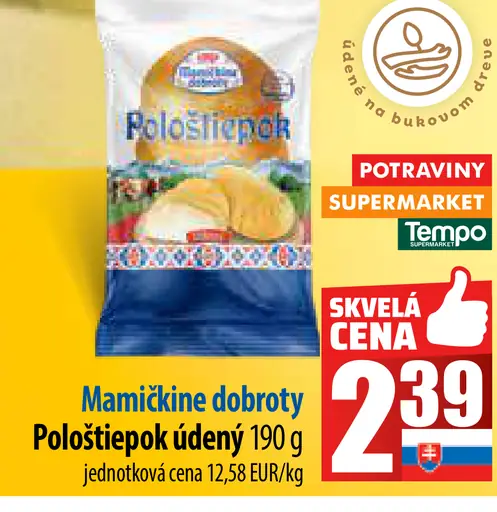 Maminkine dobroty Pološtiepok údený