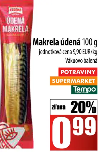 Makrela údená