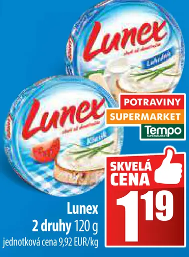 Lunex nátierka