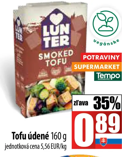 Lunter Tofu údené