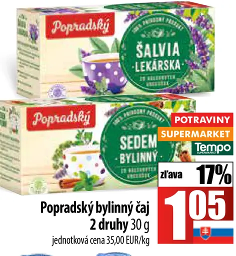 Popradský Bylinný čaj šípky