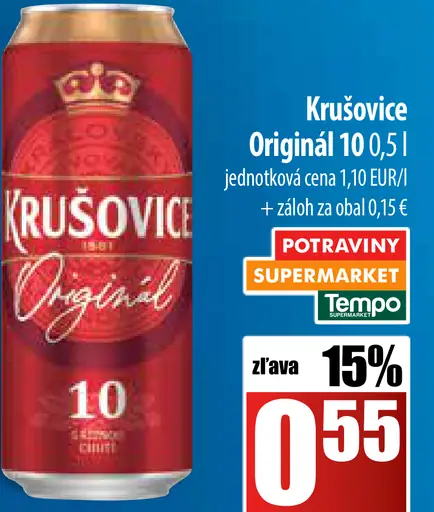 Krušovice pivo