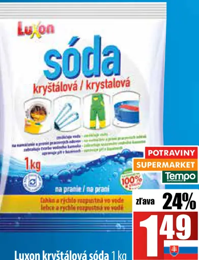 Luxon Kryštálová sóda