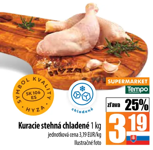 Kuracie rezne chladené