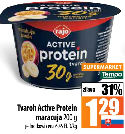 Tvaroh Active Protein maracuja