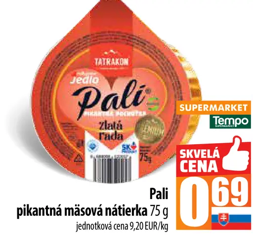 Pali pikantná mäsová nátierka