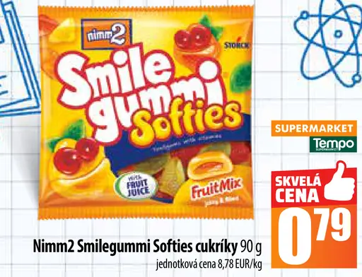 Nimm2 Smilegummi želé cukríky