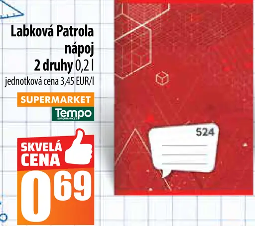 Labková Patrola nápoj