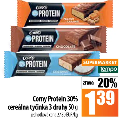 Corny Protein 30 % tyčinka
