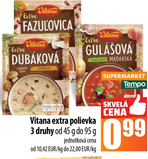 Vitana Extra polievka